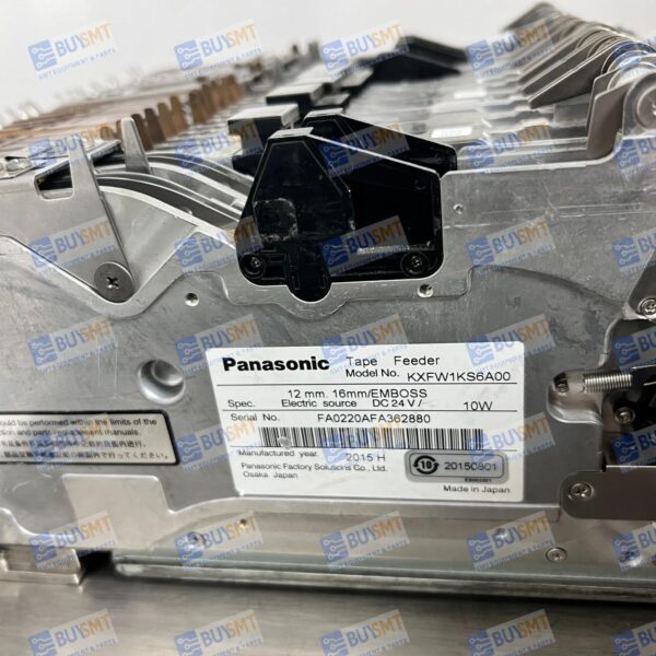 Panasonic CM402/CM602/NPM 12/16mm SMT Feeder – KXFW1KS6A00, Compatible with Pick and Place Machines