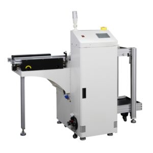 L-Shaped Automatic Loader Machine with Magazine for Corner SMT Layouts