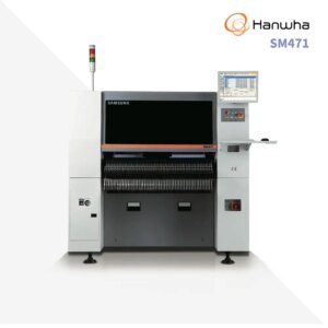 Samsung/Hanwha SM471 PLUS High-Speed Chip Shooter – Used SMT Pick and Place Machine for PCB Assembly
